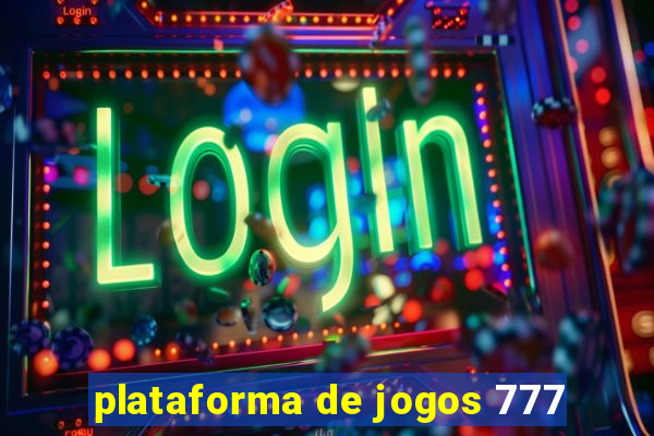 plataforma de jogos 777